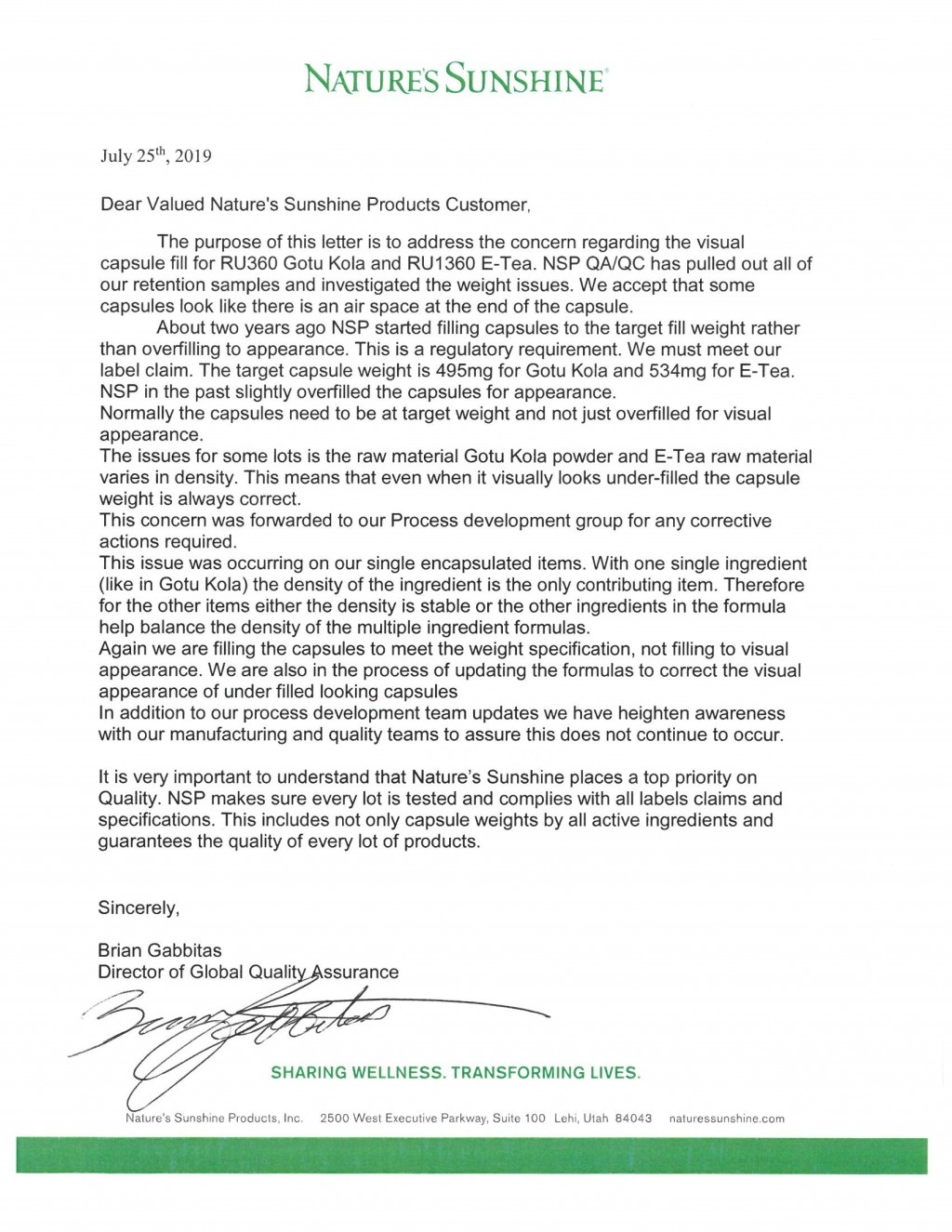 О капсулах Готу Кола и Е-чай - 1