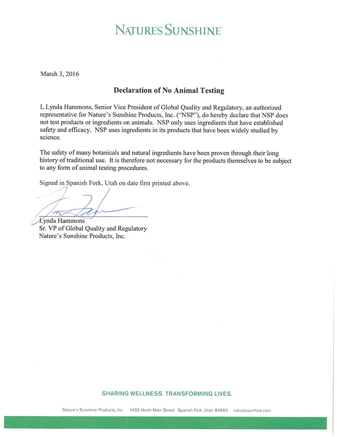 Отсутствие тестирования на животных - 1